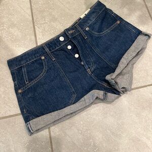 FREE PEOPLE MINI DENIM SHORTS